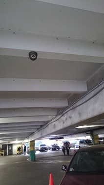 security camera for parking lot