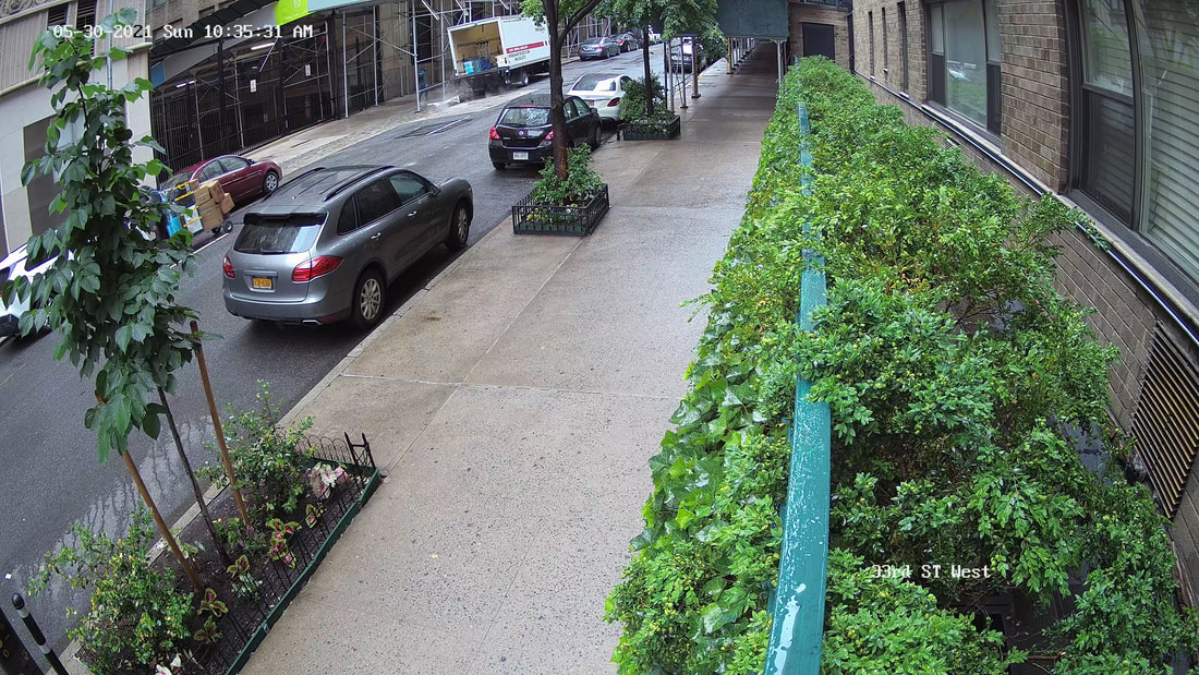 security camera installtion on Coop NYC 