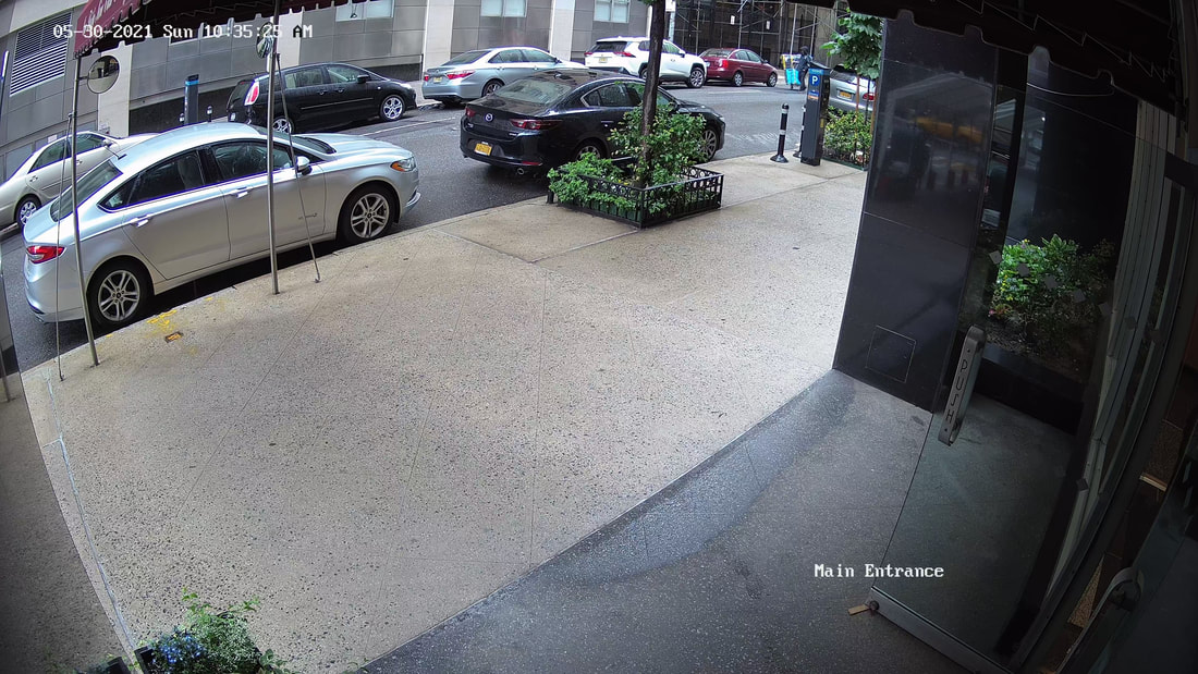 security camera installtion on Coop NYC 